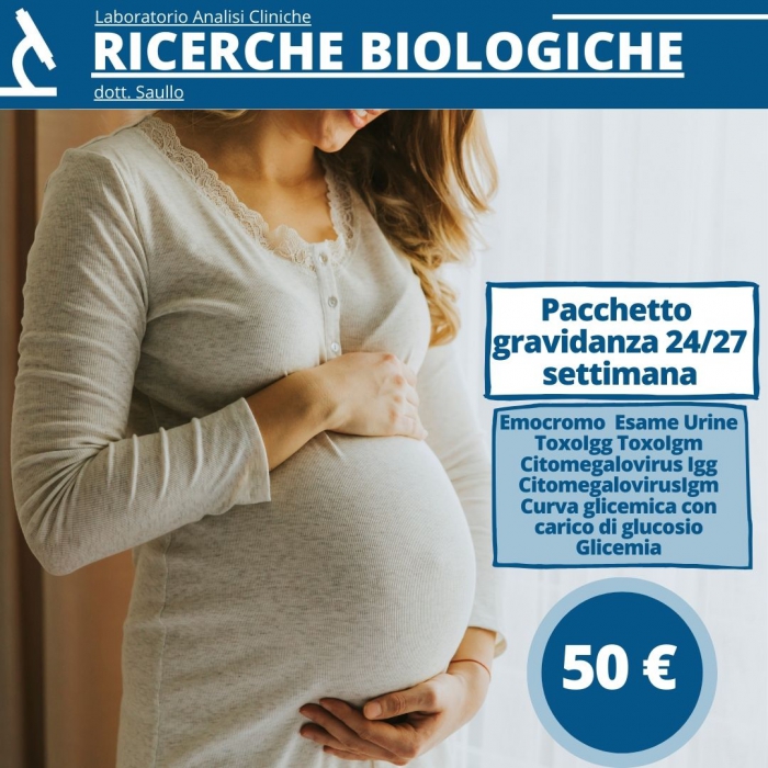 Foto Pacchetto gravidanza 24/27 settimana a 50€